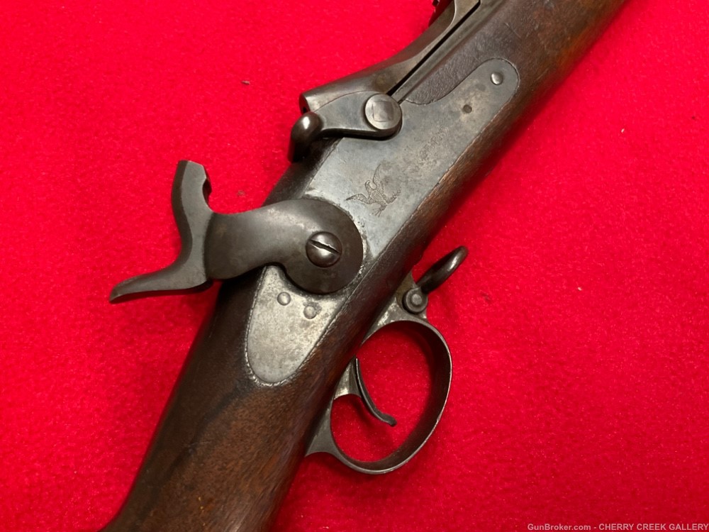 Springfield 1884 trapdoor rifle US military P proof ROD BAYONET 1873 45-70 -img-36