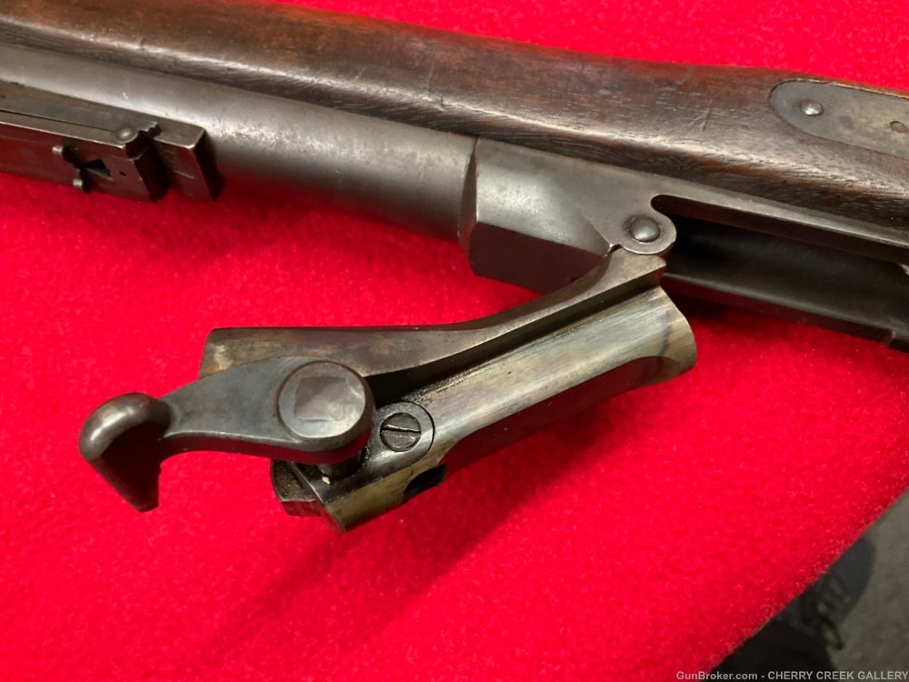 Springfield 1884 trapdoor rifle US military P proof ROD BAYONET 1873 45-70 -img-35