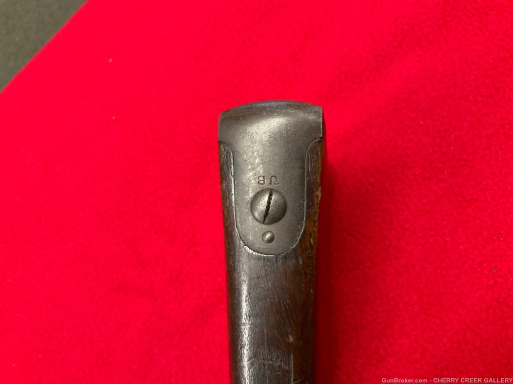 Springfield 1884 trapdoor rifle US military P proof ROD BAYONET 1873 45-70 -img-27