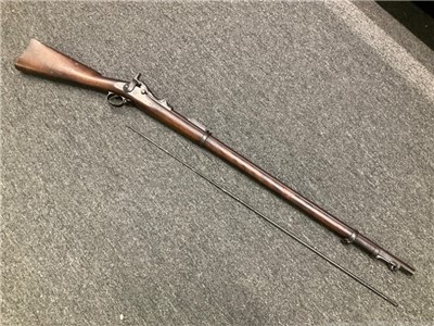 Springfield 1884 trapdoor rifle US military P proof ROD BAYONET 1873 45-70 