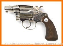 Colt Revolver Detective Special .32 Colt 2" Barrel, Nickel-img-0
