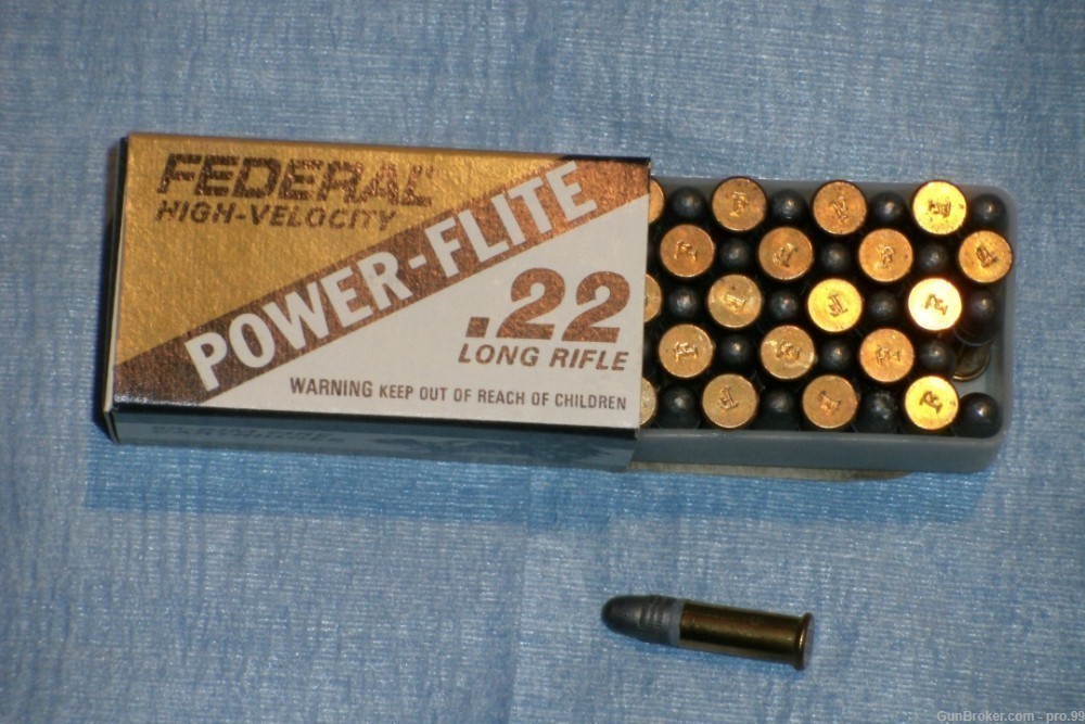 Federal Power Flite 22lr Box of 50-img-0