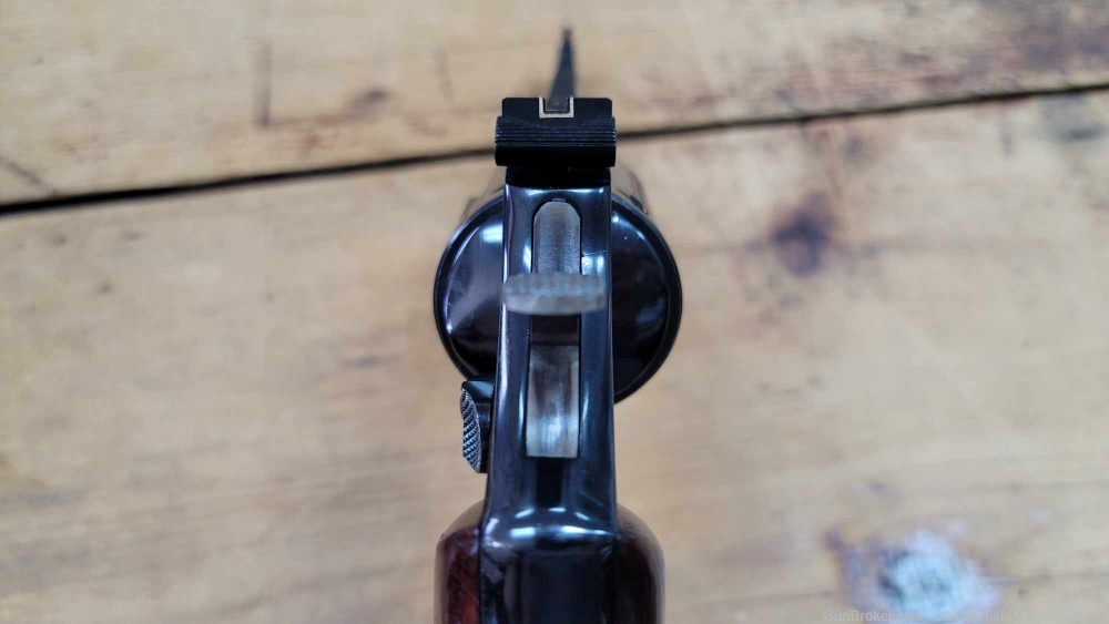 Smith & Wesson Model 27-2 .357 magnum pinned revolver Walnut Box-img-20