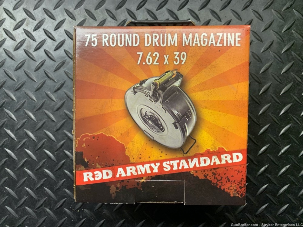 AK47 AK-47 75 Rd. DRUM - Red Army Standard - NEW IN BOX-img-0