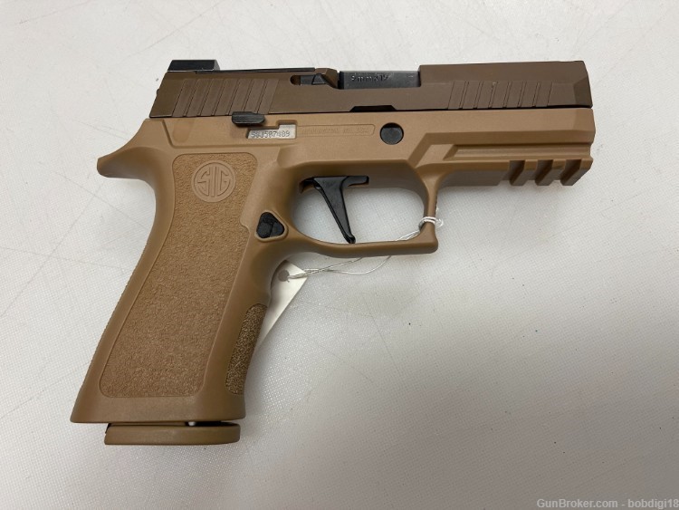Sig Sauer P320 X Carry Coyote 3.9" 17rd 3 Mags NO CC FEES-img-1