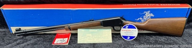 NIB 1973 Winchester 9422 .22 wood/blued NICE! RARE! -img-0