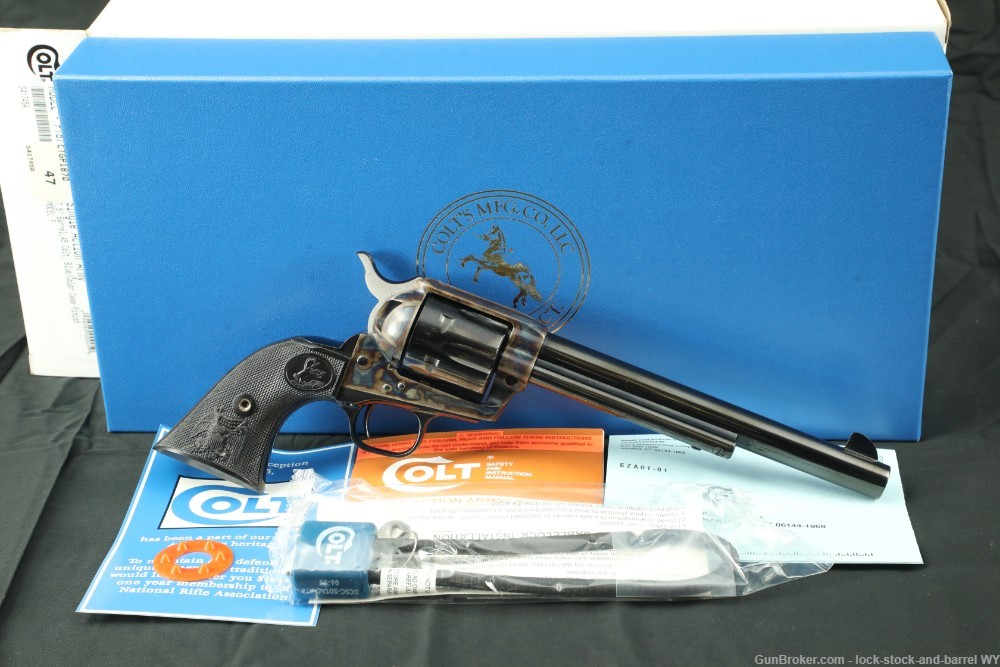 Colt Third 3rd Gen SAA Single Action Army 7.5" .45 SA Revolver, 2006 w/ Box-img-2