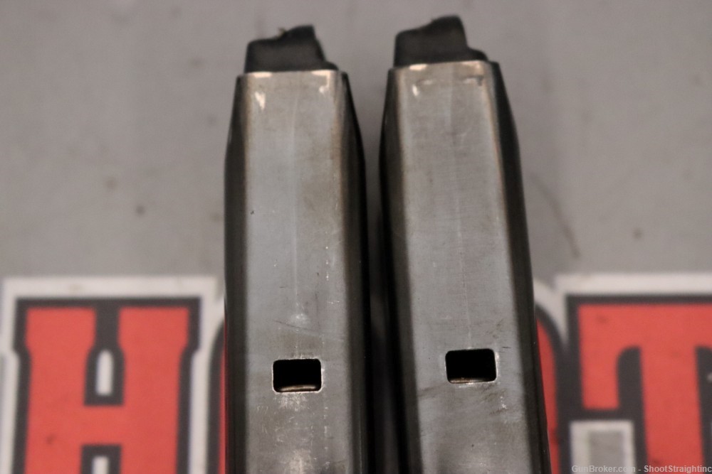 Lot O' Two (2) RUGER P85,P89, P93, P95 9mm 17rd Mags (Aftermarket)-img-3