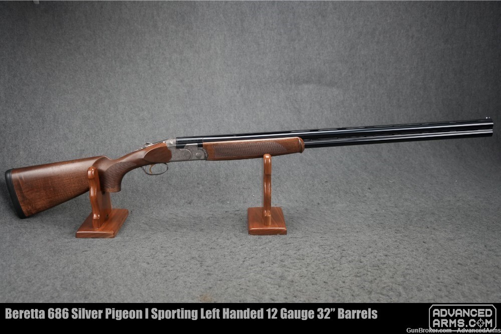 Beretta 686 Silver Pigeon I Sporting Left Handed 12 Gauge 32” Barrels-img-0