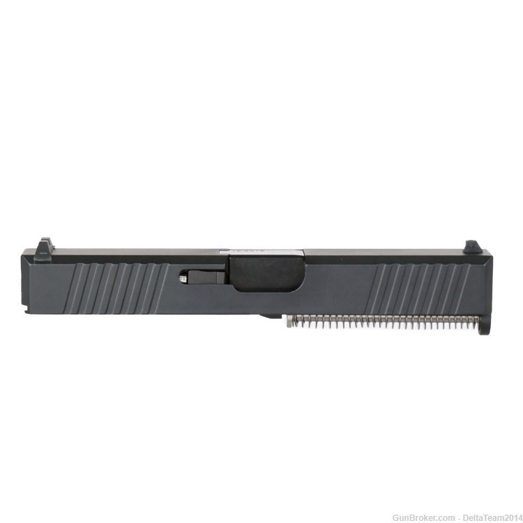 Complete Pistol Slide for Glock 19 - Match Grade Black Nitride Barrel-img-1