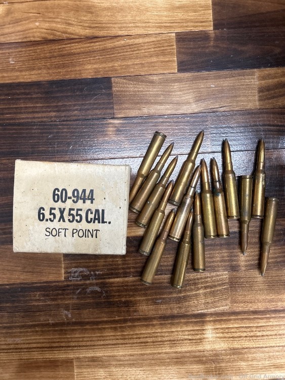 6.5x55 Swede 15rnds Milsurp Ammo-img-0