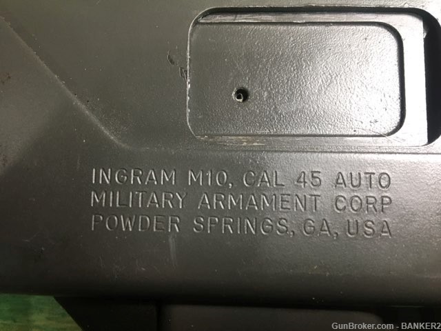 Mac 10 .45 acp/ Fully transferable. 14 magazines and spare parts-img-4