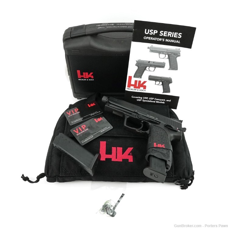NEW HK USP9 W/Case,Bag, and $100 Gift Card-img-0