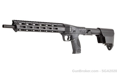 Smith & Wesson, M&P FPC, 9MM, 16.25" Threaded Barre-img-0