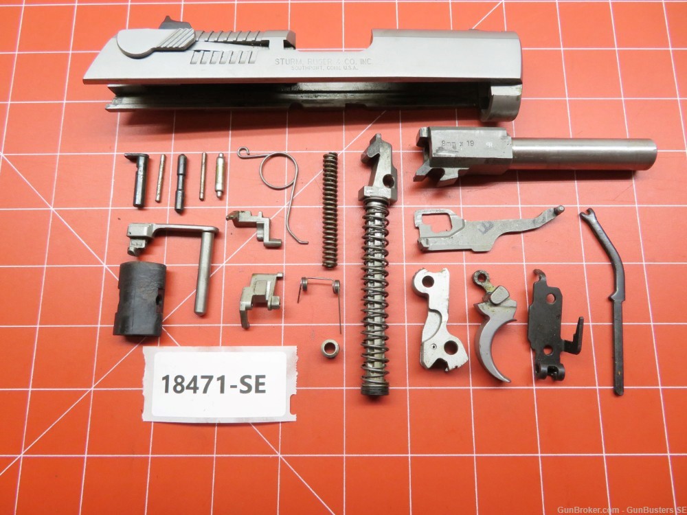 Ruger P95 9mm Repair Parts #18471-SE-img-0