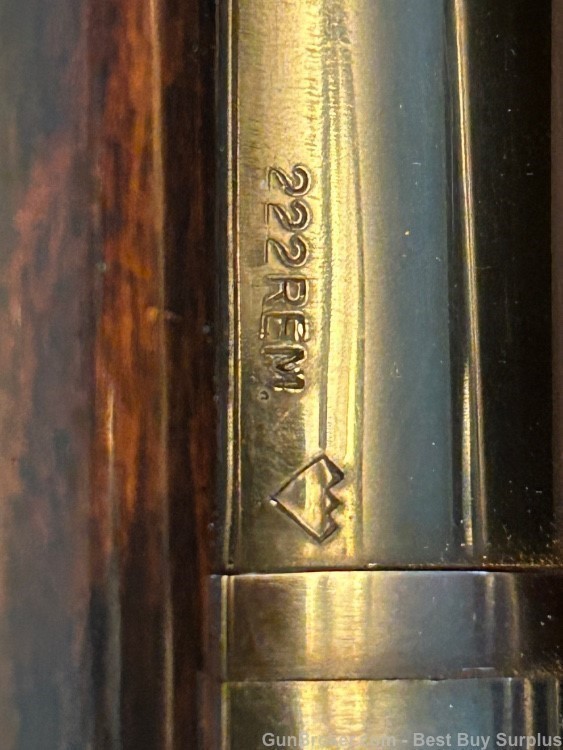 Rare find Remington 40-x .222 rem Bull Barrel Redfield Scope -img-1