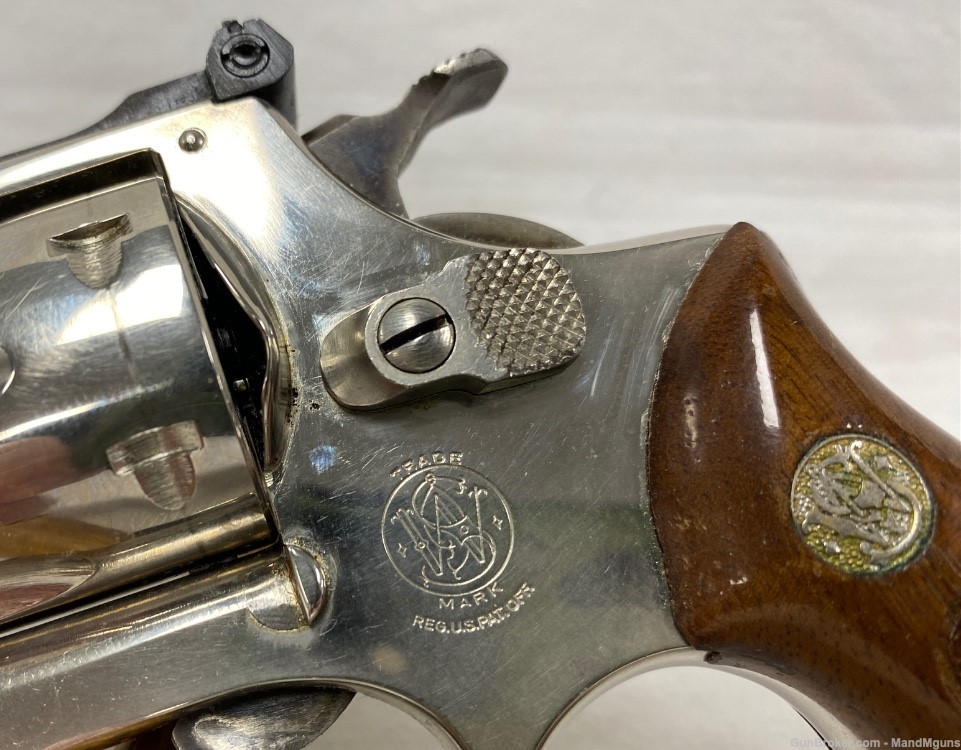 Smith & Wesson Model 34-1 22LR Nickel-img-2