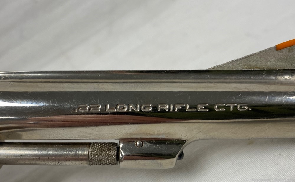 Smith & Wesson Model 34-1 22LR Nickel-img-5