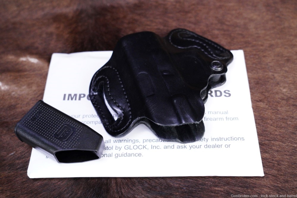 Glock Model 19 G19 Gen 3 9mm 4.02” Striker Fired Semi Auto Pistol, Holster-img-20