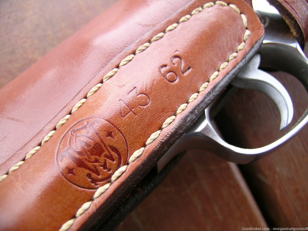 S&W Brand #43-62 Leather Shoulder Holster S&W J-Frame 2"-img-2