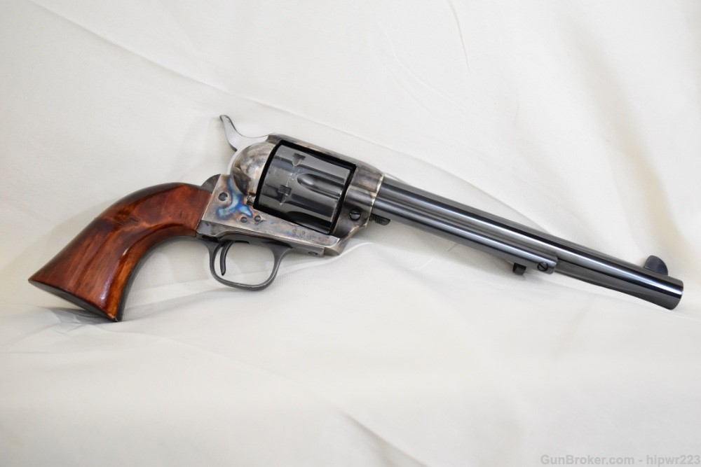 Navy Arms Uberti .44-40 Win SAA 1873 Single Action Army true 4 click action-img-1