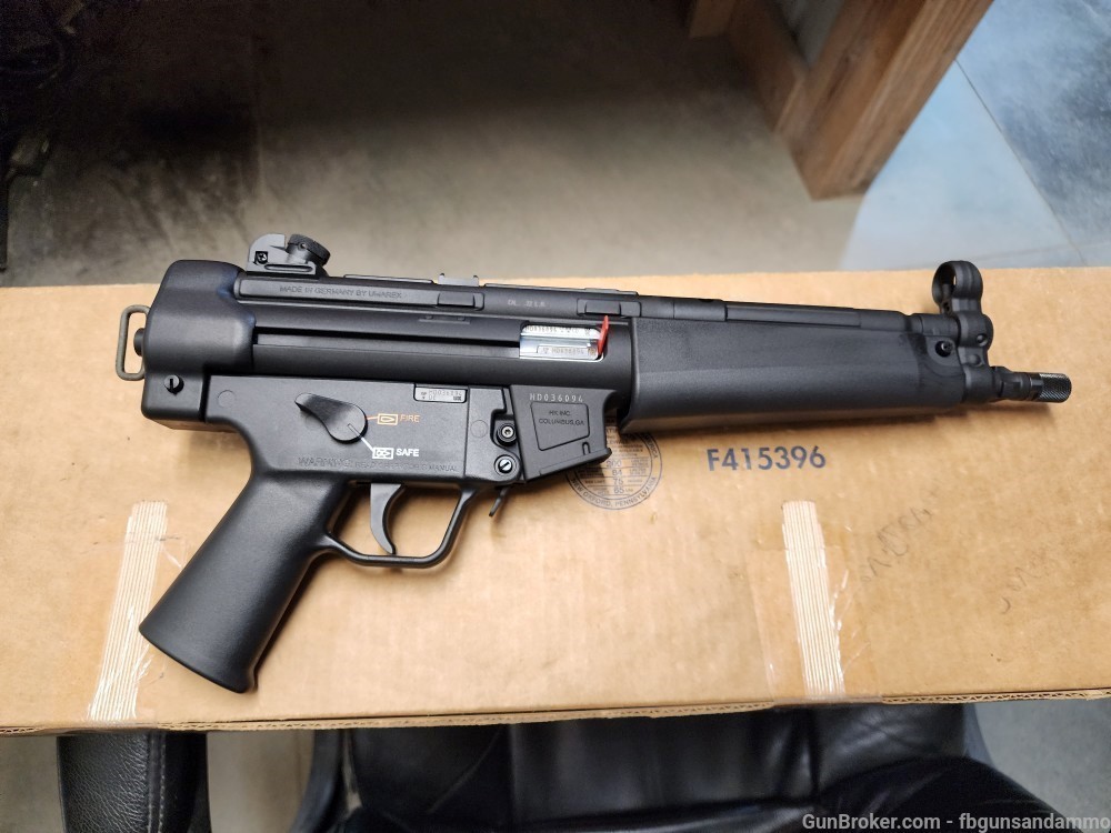 PICS! NEW! Heckler & Koch HK MP5 PISTOL .22 LR 9" 22 22LR 81000470 THREADED-img-2