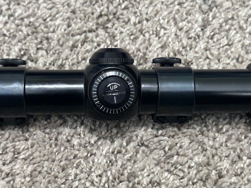 Redfield tracker 2x-7x rifle scope gloss 1” tube duplex vintage -img-7