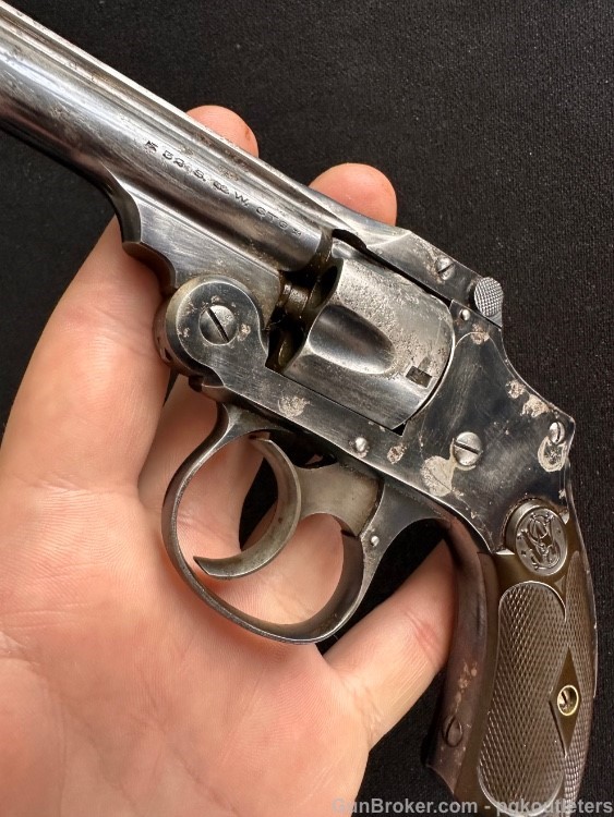 1909 - SMITH & WESSON SECOND MODEL DOUBLE ACTION REVOLVER (LEMON SQUEEZER)-img-13