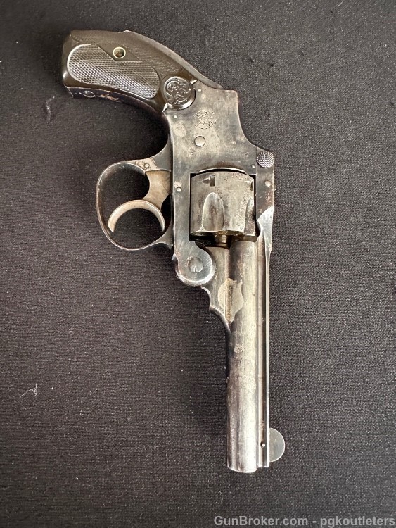 1909 - SMITH & WESSON SECOND MODEL DOUBLE ACTION REVOLVER (LEMON SQUEEZER)-img-0