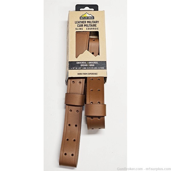 Butler Creek Dark Tan Sling for Springfield M1A M14 Ruger Mini14 M16 Rifle-img-0