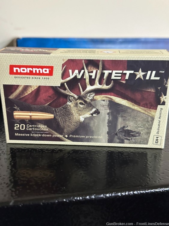Norma Whitetail .308 Winchester 150-Grain Ammo -img-0