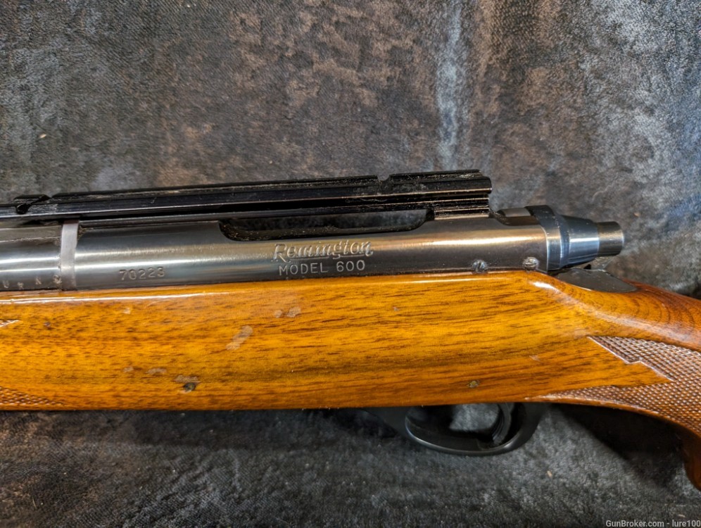 Early Remington Model 600 Vent Rib 243 Win Bolt Action Rifle -img-25