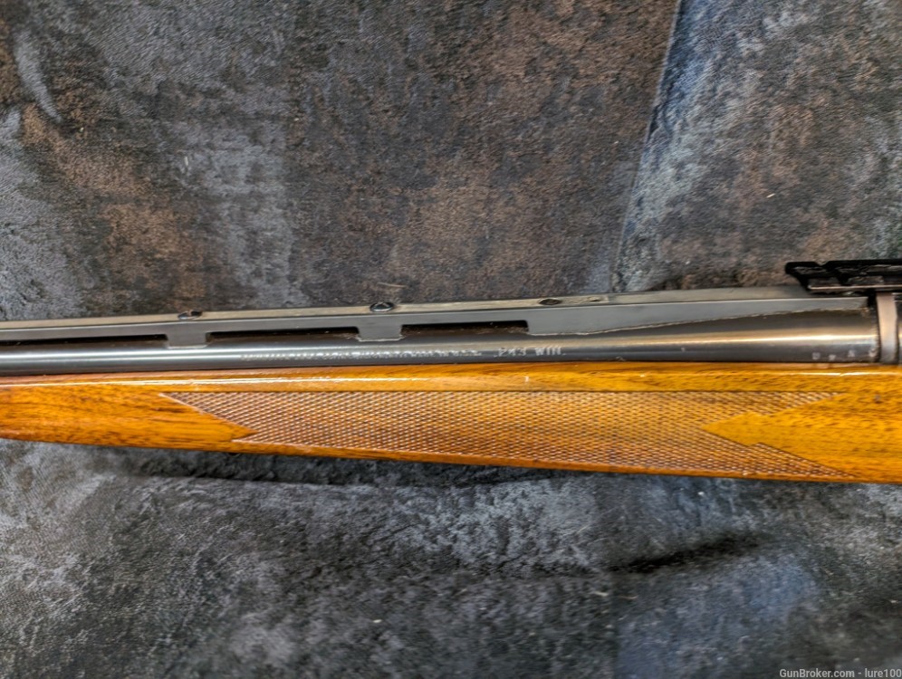 Early Remington Model 600 Vent Rib 243 Win Bolt Action Rifle -img-23
