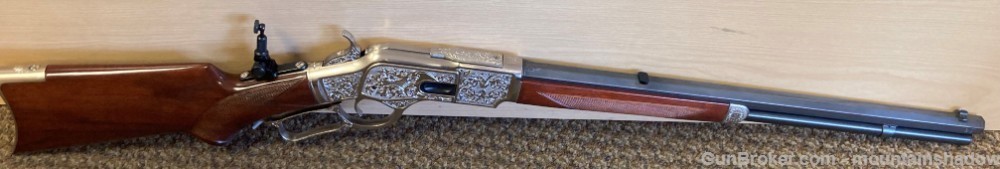 Uberti 1873 Winchester Reproduction .45 Colt | Hand Engraved |ONE OF A KIND-img-3