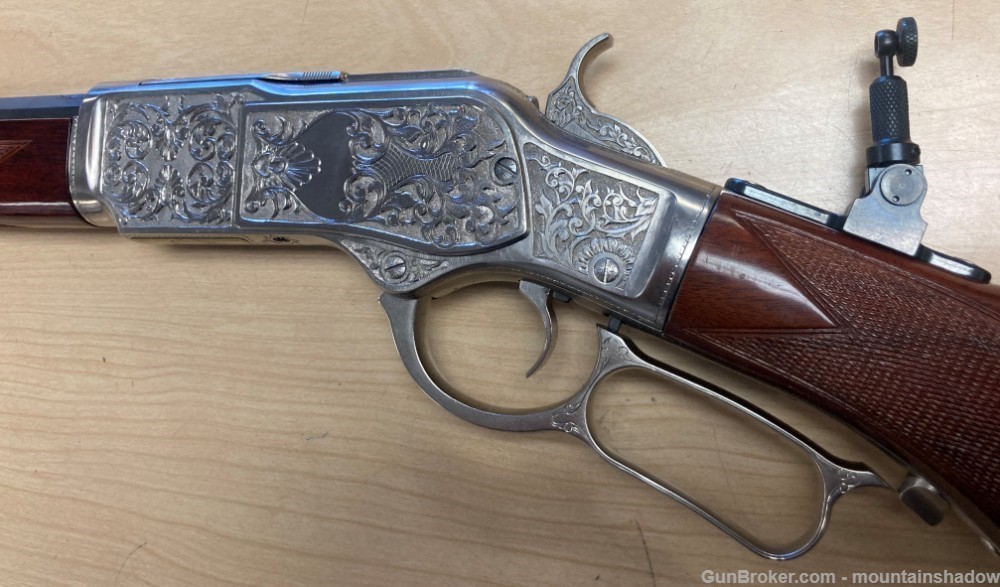 Uberti 1873 Winchester Reproduction .45 Colt | Hand Engraved |ONE OF A KIND-img-1
