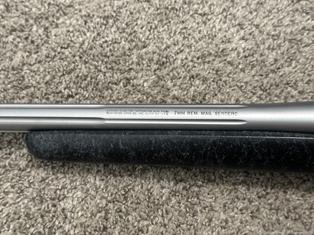 Remington 700 Sendero 7mm rem mag old production stainless fluted SF SS HS -img-7