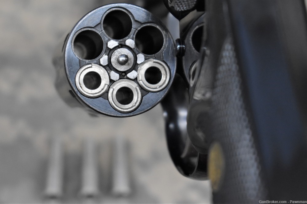 S&W Model 53 revolver in 22 Remington Jet w/rimfire inserts-img-10