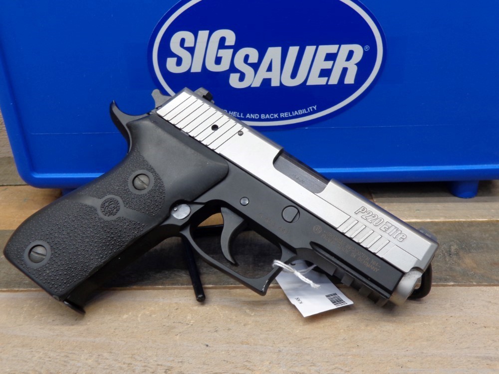 Sig Sauer P220 Elite Stainless Two Tone .45 acp Pistol 220R3-45-TSA-img-5