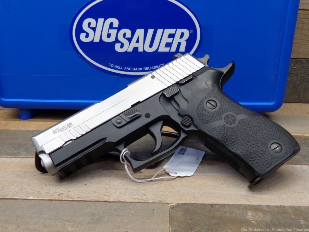 Sig Sauer P220 Elite Stainless Two Tone .45 acp Pistol 220R3-45-TSA-img-0