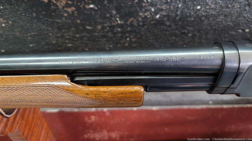 Winchester Model 42 .410 Skeet Shotgun 1st year production-img-2