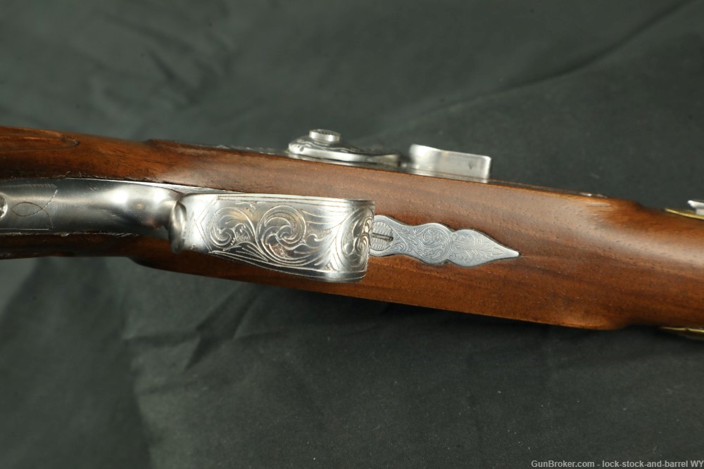Engraved Spanish Dueling Pistol Pair W/ Accoutrements .44 Cal-img-46