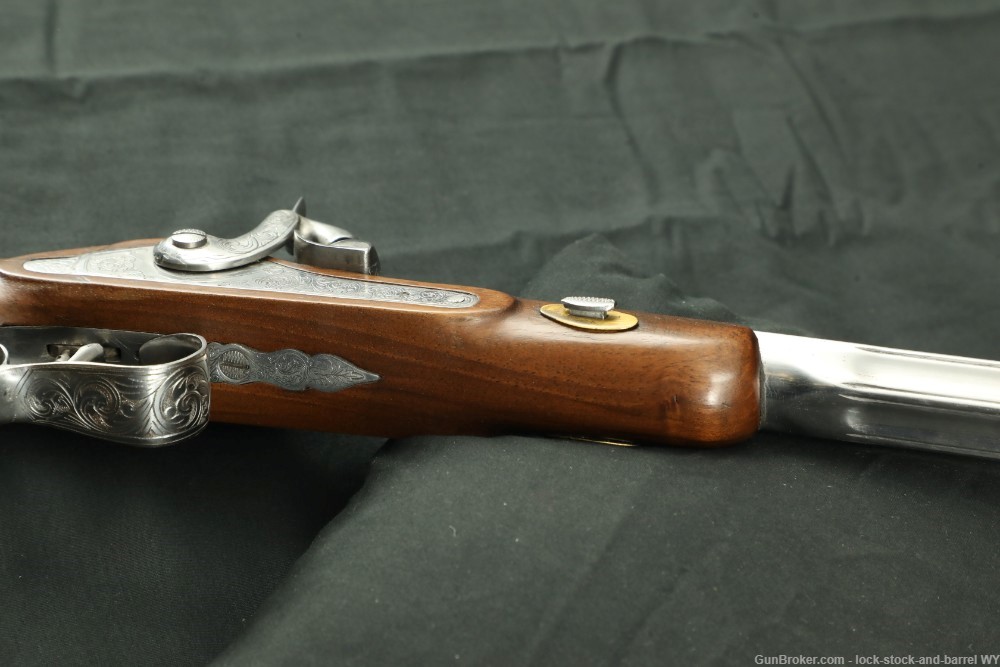 Engraved Spanish Dueling Pistol Pair W/ Accoutrements .44 Cal-img-38