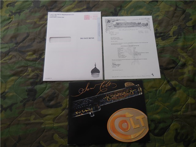 Colt S.A.A. 32.20 With Colt Factory Archive Letter-img-9