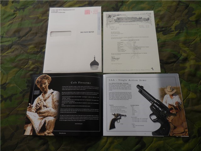 Colt S.A.A. 32.20 With Colt Factory Archive Letter-img-10