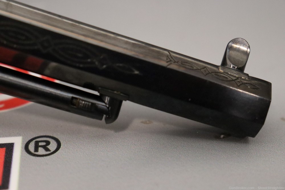 Uberti Black Powder Model 1858 Deluxe Ivory .44CAL 8" - NEW - Broken Grips -img-43