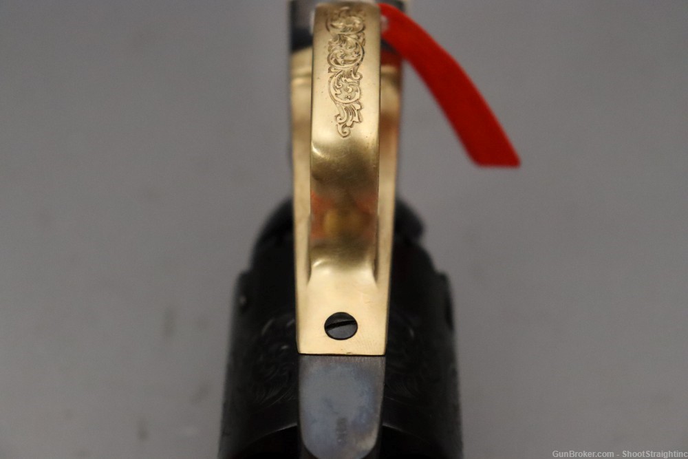 Uberti Black Powder Model 1858 Deluxe Ivory .44CAL 8" - NEW - Broken Grips -img-26