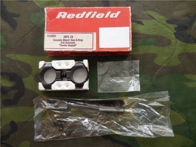Redfield Base and Rings Set For Colt Automatics-img-2