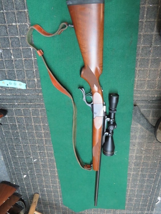 Ruger No. 1 300 Win Mag w/ Leupold Scope-img-1