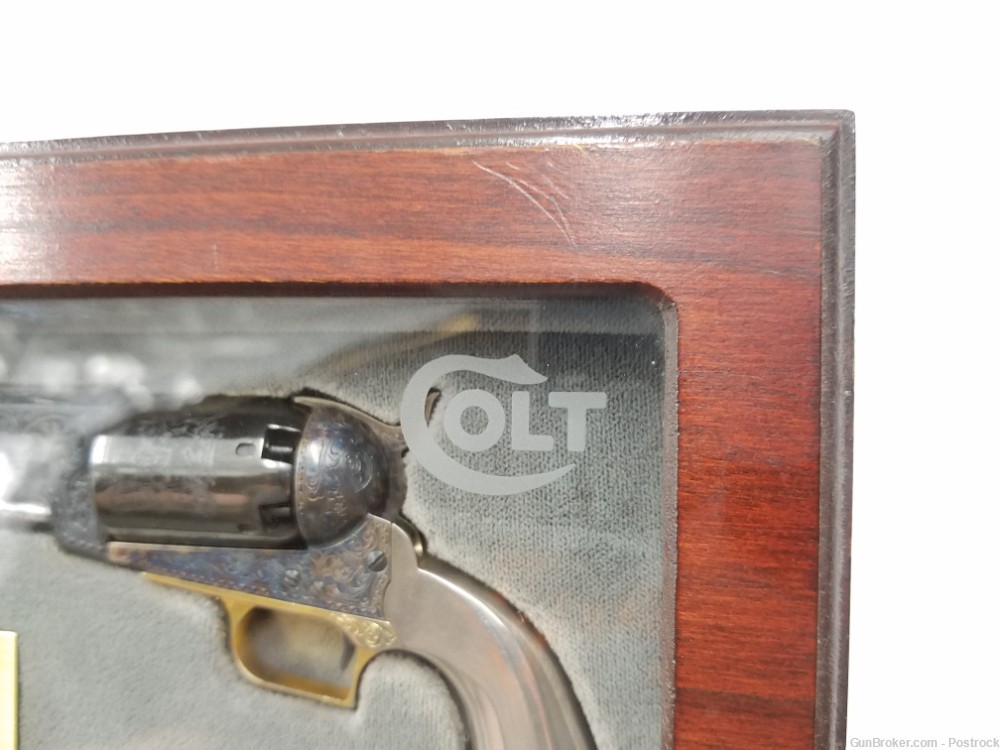 47% scale mini Colt 1847 Walker percussion revolver “Presidential Edition” -img-2
