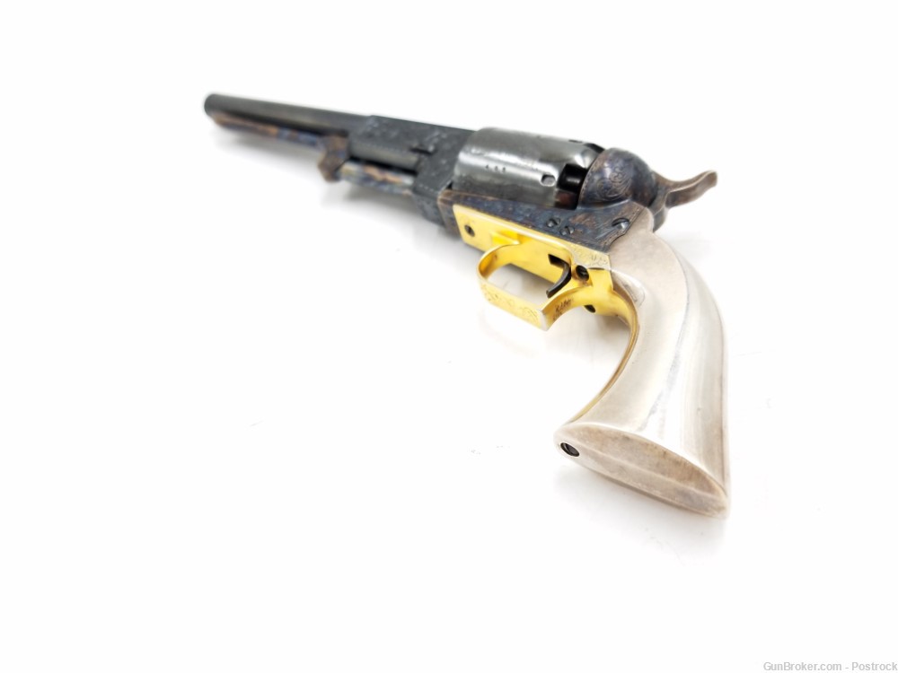 47% scale mini Colt 1847 Walker percussion revolver “Presidential Edition” -img-18